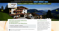 Desktop Screenshot of gasthof-almhof.com