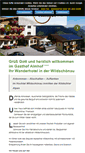 Mobile Screenshot of gasthof-almhof.com